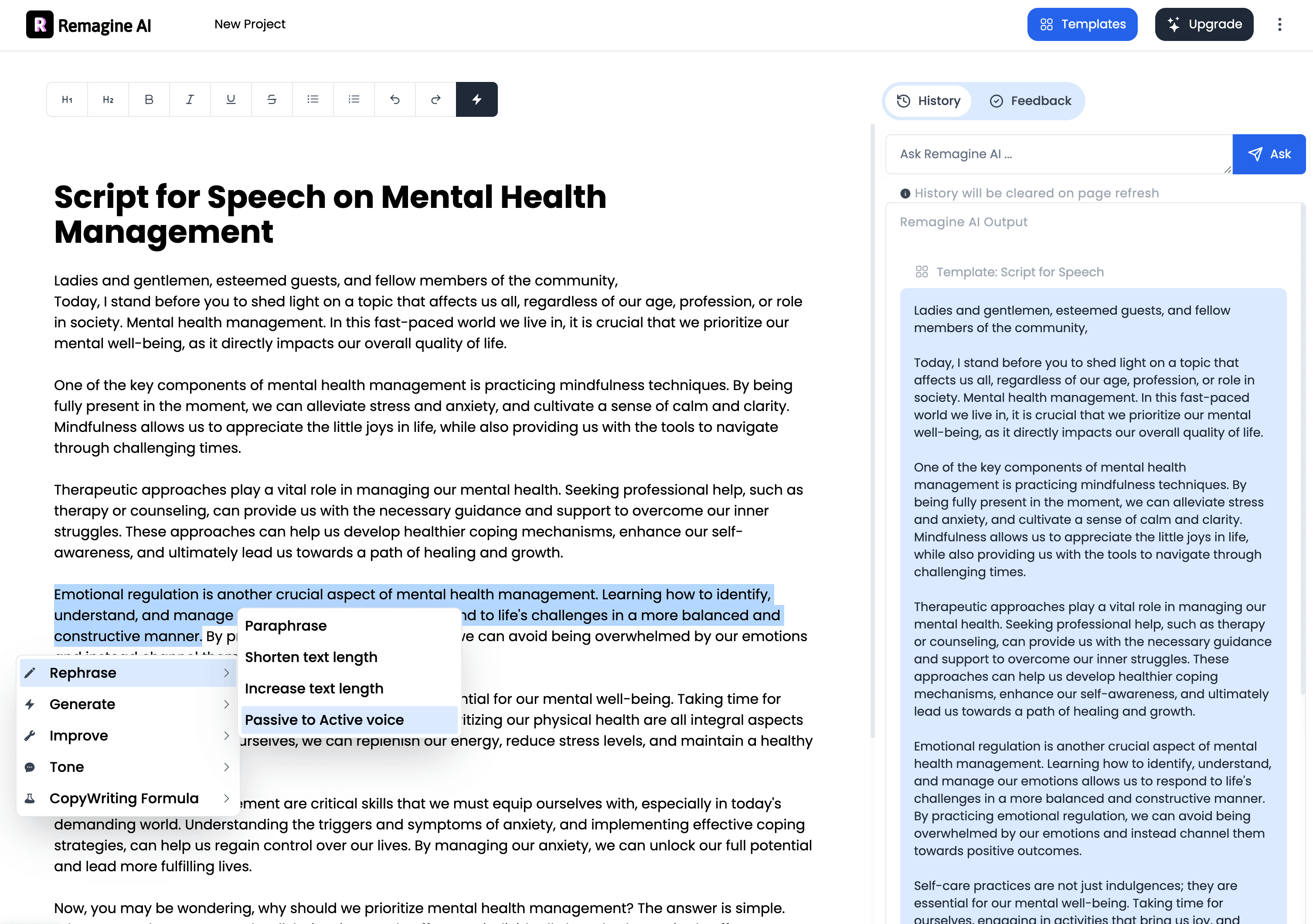 Speech Generator | Free AI Tool